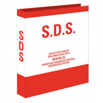 WHMIS/SDS Binder GHSS 3" Spine