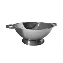 Stainless Steel Colander 16" diam x 5.75" H 13Qt