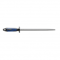 F.Dick Sharpening Steel Round Regular-Cut Blue/Black 12"