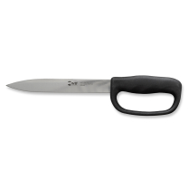 IVO Sticking Knife With Hand Guard Black 8"