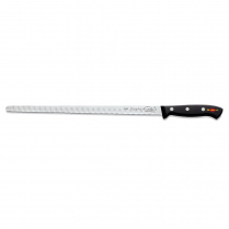 F.Dick Superior Salmon/Ham Slicer Kullenschliff Black 12.5"