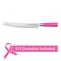 F.Dick Pink Spirit Bread Knife Serrated 10"
