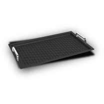 AMT Gastronorm 1/1 - 2cm with BBQ surface & handles (Inducti