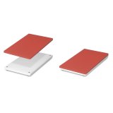 Profboard Chopping board No-Juicegroove 32.5 x 53 Red