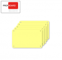 Profboard Sheets Series/1000 32.5 x 53 Yellow (5 Pcs)