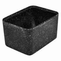 Dalebrook Kata Black Melamine Crock 130 x 175 x 100mm 1500ml