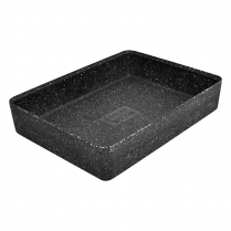 Dalebrook Kata Black Melamine Crock 260 x 345 x 70mm 4200ml