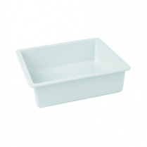 Dalebrook White Chunky Insert 1qt 6.75"L 6.5"W 2"H
