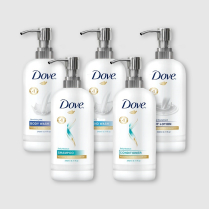 DOVE Amenities 240mL/8.11oz Pump Bottles