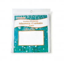 Golden Element Vinyl Liner Shower Curtains