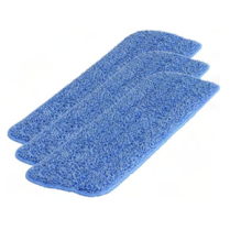 MOP, MICROFIBER 19" TWISTED CLOTH, BLUE (48 EA/BOX)