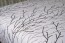 Imprinted Branches Top Sheets - Autumn Grey