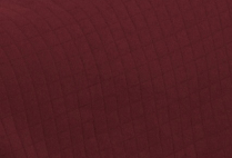 Golden Square Bolster Pillow Sham Claret 