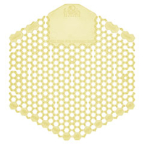 Urinal Deodorizer Screen, Citrus, Yellow, 10/Box