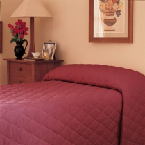 Martex&reg; Mainspread Solid Bedspreads - Chianti