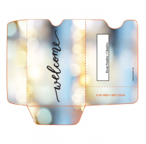 "Welcome" Keycard Sleeve Envelope (500/EA,CS )