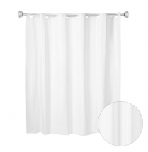HookFree Shwr Crtn-71x74-10 Ga. Vinyl, no win or snp lnr