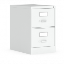 Global® Fileworks® 2600 Series Vertical File 2-Drawer Legal Designer White