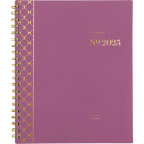 Cambridge® WorkStyle™ Balance Weekly/Monthly Planner 11" x 9" Bilingual Red Violet