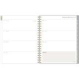 Cambridge® Triad Weekly/Monthly Planner 11" x 9" Bilingual Multicolour