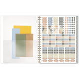 Cambridge® Triad Weekly/Monthly Planner 11" x 9" Bilingual Multicolour