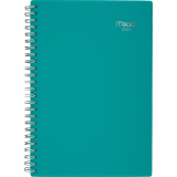 Mead® Tropical Weekly Poly Fashion Planner 5-7/8" x 8-1/4" Bilingual Assorted Blue