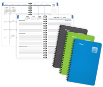 Mead® Upper Class® Weekly/Monthly Student Planner 8-5/16" x 5-3/8" Bilingual Assorted Colours