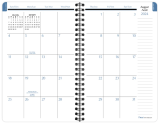 Mead® Upper Class® Weekly/Monthly Student Planner 8-5/16" x 5-3/8" Bilingual Assorted Colours