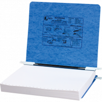 ACCO® Presstex® Data Binder 11" x 8-1/2" 20 pt. Blue