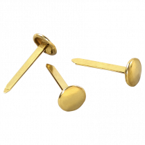 ACCO® Brass-Plated Fasteners 1" 100/box