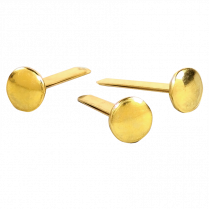 ACCO® Brass-Plated Fasteners 1-1/4" 100/box