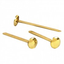 ACCO® Brass-Plated Fasteners 2" 100/box