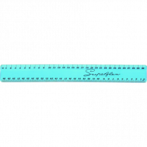 Westcott® Superflex Ruler 30cm Translucent Assorted Colours