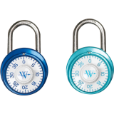 Westcott® Combination Padlock 1-7/8" Assorted Colours