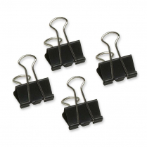 Westcott® Fold Back Clips 1" 12/box