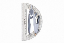Westcott® 2-Piece Math Set Grey