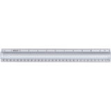 Westcott® Magnifying Ruler 12" Clear with Blue Strip
