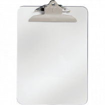 Westcott® Plastic Clipboard Letter Clear