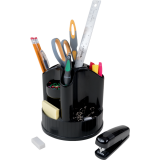 Westcott® Revolving Desk Organizer Black
