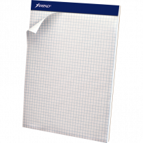 Ampad™ Perforated Pad Quad 8-1/2" x 11-3/4" 50shts