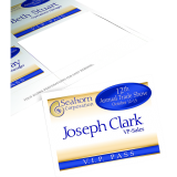 Avery® Name Badge Card Refills 4" x 3" White 300/box