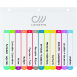 Avery® Ready Index® Customizable Table of Contents Dividers 1-12 Tabs