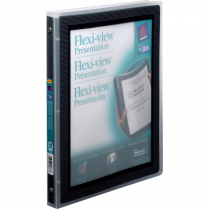 Avery® Flexi-View™ Presentation Binder 1/2" Black