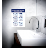 Avery® Print-to-the-Edge Vinyl Signs 8-1/2" x 11" White 8/pkg