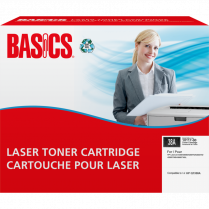 Basics® Remanufactured Toner Cartridge (HP 38A) Black