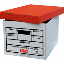 Basics® Quick Set-up Storage Boxes 12" x 15" x 10" 12/ctn