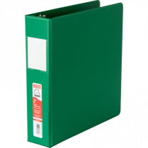 Basics® D-Ring Binder 2" Green