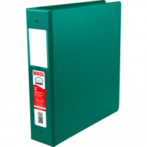 Basics® Round Ring Binder 2" Green