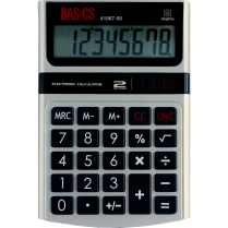 Basics® 8-Digit Dual Power Desktop Calculator