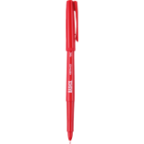 Basics® Nylon Tip Markers Fine Tip Red 12/box